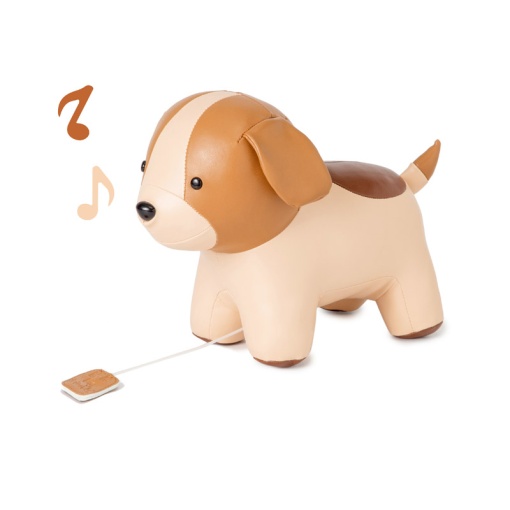 Peluche Musical LITTLE Big Friends Adrien - O Cão 20cm