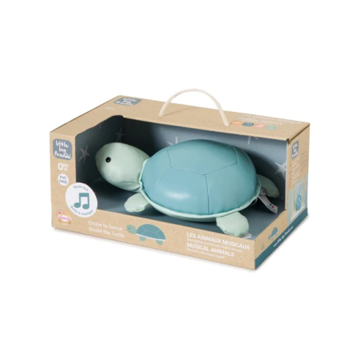 Peluche Musical LITTLE Big Friends Emília - A Tartaruga 20cm