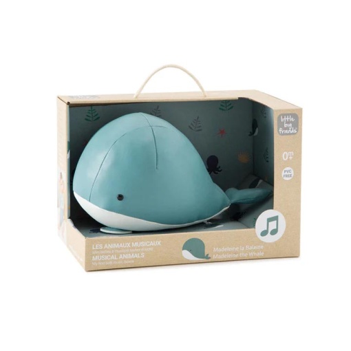 Peluche Musical LITTLE Big Friends Madalena - A Baleia 20cm