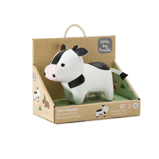 Peluche LITTLE Big Friends Emma - A Vaca 10cm