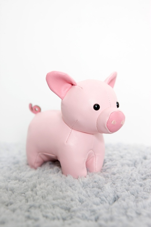 Peluche LITTLE Big Friends Leo - O Porco 10cm