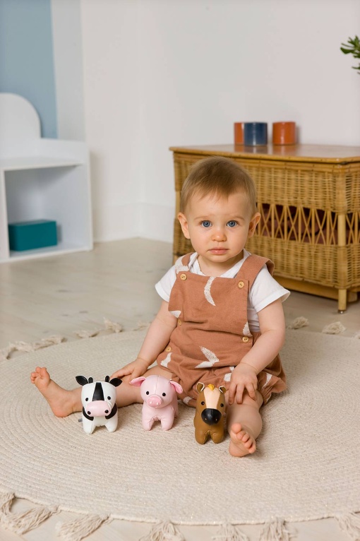Peluche LITTLE Big Friends Leo - O Porco 10cm