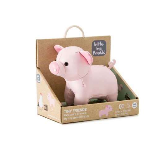 Peluche LITTLE Big Friends Leo - O Porco 10cm