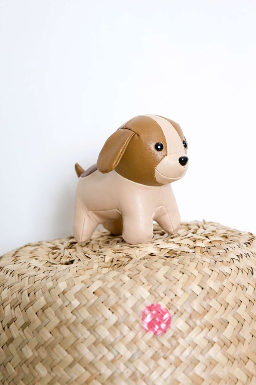 Peluche LITTLE Big Friends Adrien - O Cão 10cm