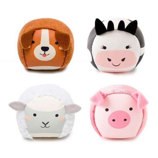 Doodballs Conjunto de 4 Bolas Doudous LITTLE Big Friends - A Quinta