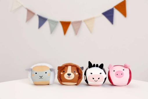 Doodballs Conjunto de 4 Bolas Doudous LITTLE Big Friends - A Quinta