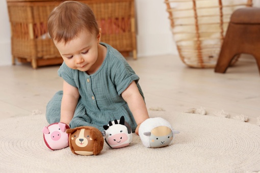Doodballs Conjunto de 4 Bolas Doudous LITTLE Big Friends - A Quinta