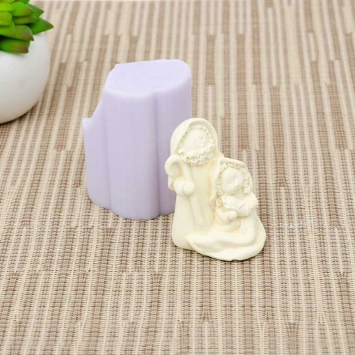 Molde de silicone presépio 5x3x6cm LG