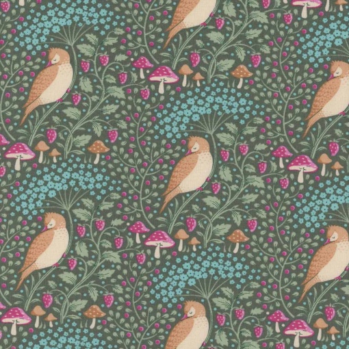 Tecido TILDA Hibernation Sleepybird Lafayette 1x1,10m