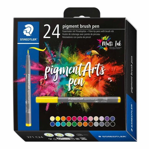 Brush Pen STAEDTLER Pigment Arts 24 Cores