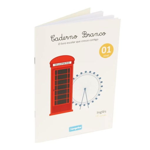 Caderno Branco - Inglês 6+ EUROPRICE