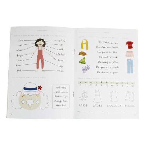 Caderno Branco - Inglês 6+ EUROPRICE