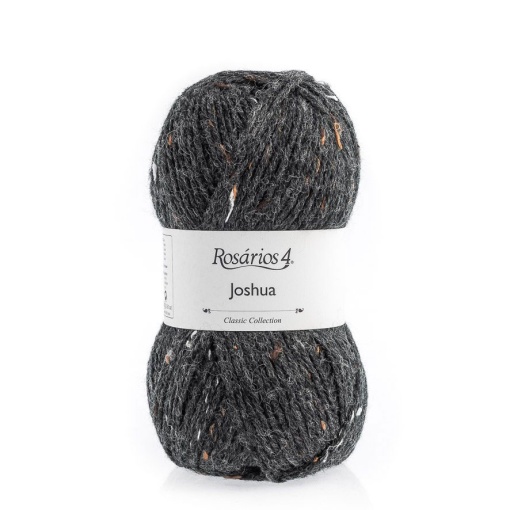 Fio de Tricot Rosários 4 Joshua 100g Carvão 23