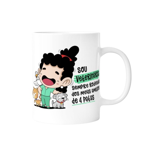 Caneca MALASANA "Veterinária"