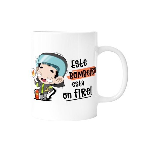 Caneca MALASANA "Bombeiro"