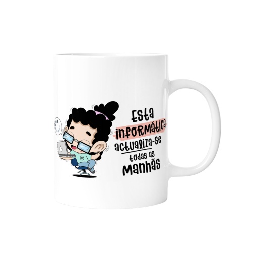 Caneca MALASANA "Informática"