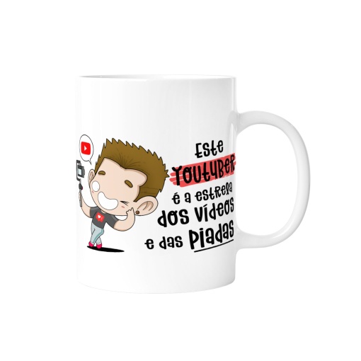 Caneca MALASANA "Youtuber"