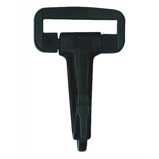 Mosquetão 30mm preto COSE