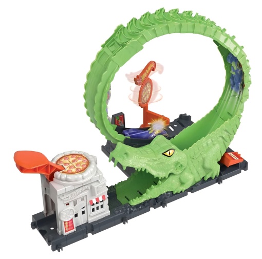 Hot Wheels City Looping de Ataque do Crocodilo MATTEL HDR29/HKX39