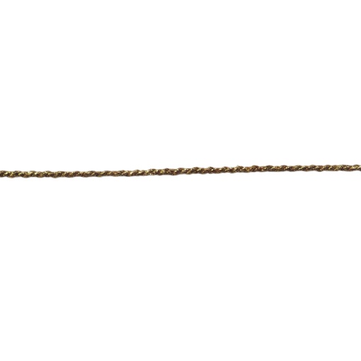 Cordão Torcido nº 1 1mm Dourado (metro)