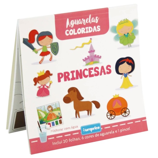 Aguarelas coloridas û Princesas EUROPRICE