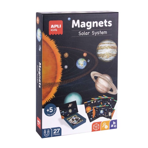 Magnets sistema solar 27 peças APLI Kids