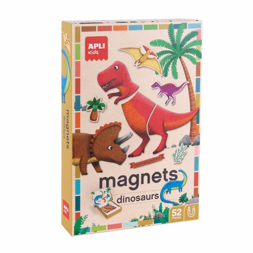 Magnets Dinossauros 52 Peças APLI Kids