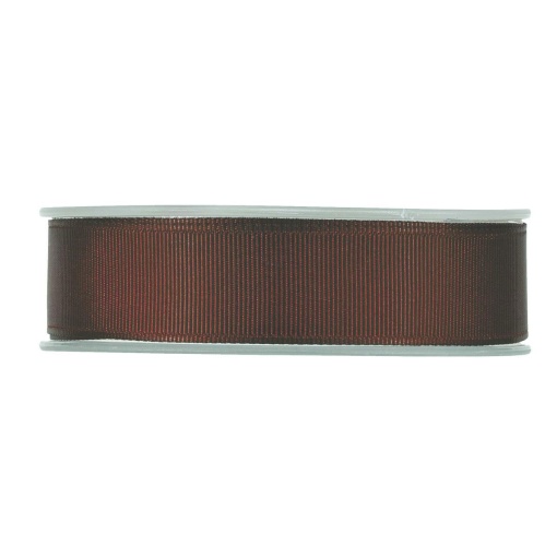 Fita de Tecido MP Gros Grain 25mmx20m Castanho 39