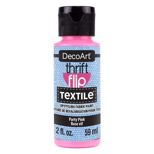 Tinta para Tecido DECOART Thrift Flip TEXTILE Rosa Fúcsia 59ml DTFP103-30
