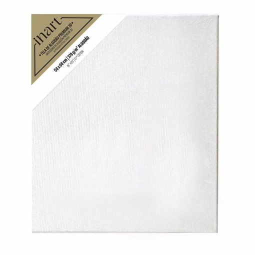 Tela de Algodão INART Premium Caixa Alta 3D 50x60cm