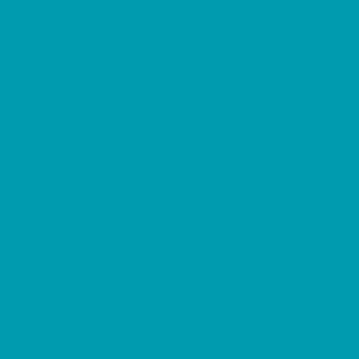 Tecido MAKOWER Spectrum Liso Azul Turquesa 1x1,12m