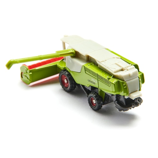 Trator Claas Combine com Pá Miniatura SIKU