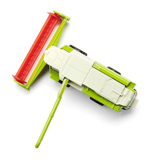 Trator Claas Combine com Pá Miniatura SIKU