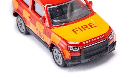 Jipe Land Rover Defender Bombeiros miniatura SIKU