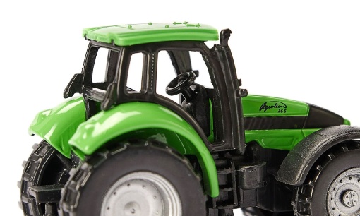 Trator Deutz Fahr com Reboque Miniatura SIKU