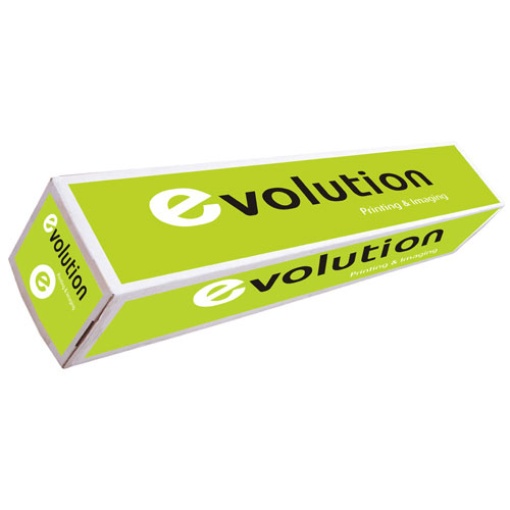 Papel Plotter 80g 0.610x50m EVOLUTION Extra caixa 4 Rolos