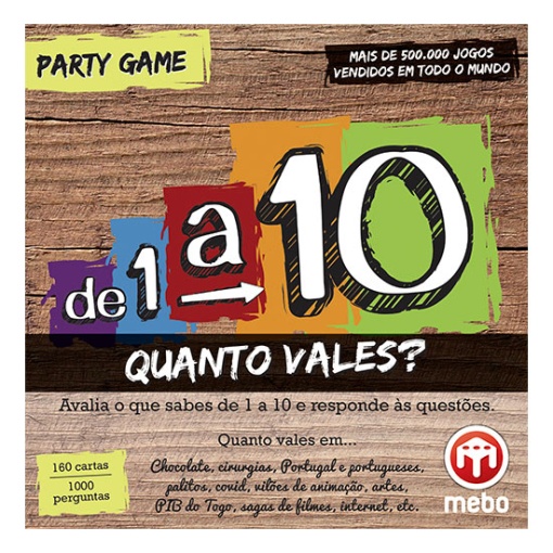 De 1 A 10 Quanto Vales? MEBO