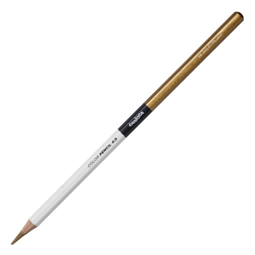 Lápis de Cor CARIOCA Plus 4.0 Amarelo Dourado 19