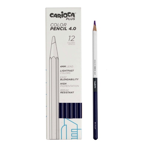 Lápis de Cor CARIOCA Plus 4.0 Violeta 09