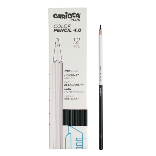 Lápis de Cor CARIOCA Plus 4.0 Verde 04