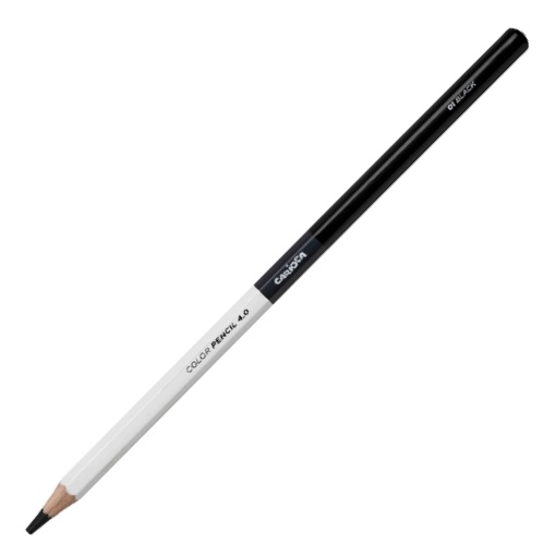Lápis de Cor CARIOCA Plus 4.0 Preto 01