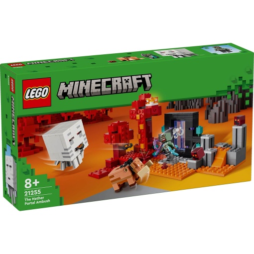 LEGO MINECRAFT A Emboscada do Portal do Nether 21255