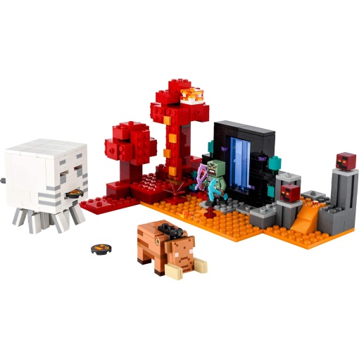 LEGO MINECRAFT A Emboscada do Portal do Nether 21255