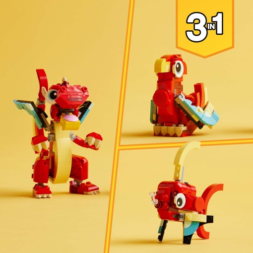 LEGO Creator 3-in-1 Dragão Vermelho 31145