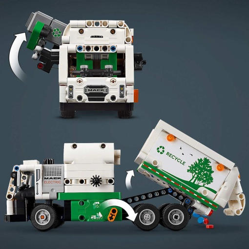 LEGO Technic Camião do Lixo Mack LR Electric 42167