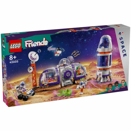 LEGO FRIENDS BASE ESPACIAL E FOGUETAO DE MARTE 42605
