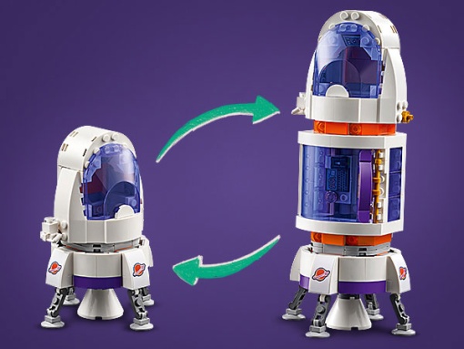 LEGO FRIENDS BASE ESPACIAL E FOGUETAO DE MARTE 42605