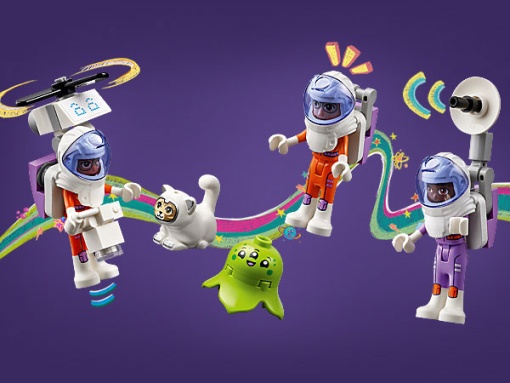 LEGO FRIENDS BASE ESPACIAL E FOGUETAO DE MARTE 42605