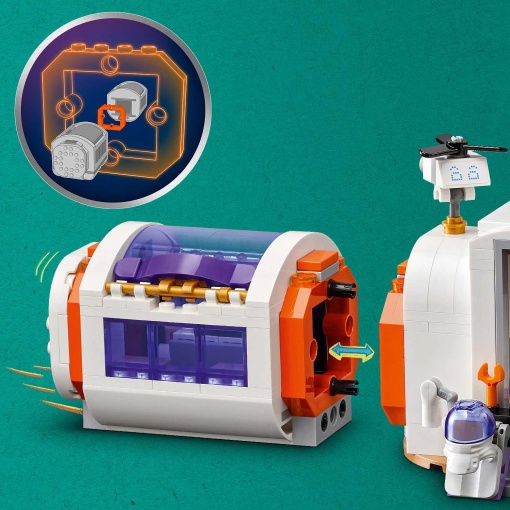 LEGO FRIENDS BASE ESPACIAL E FOGUETAO DE MARTE 42605