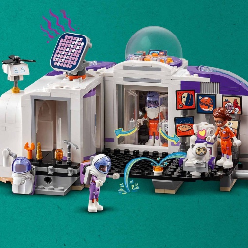 LEGO FRIENDS BASE ESPACIAL E FOGUETAO DE MARTE 42605